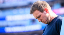 Bundestrainer Julian Nagelsmann steht vor dem WM-Sechzehntelfinale zwischen Deutschland und Paraguay im Boston-Stadion. Foto: dpa/Tom Weller