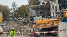 Ein weiteres, völlig intaktes Haus wurde abgerissen für teuren Neubau. Fotos: hf