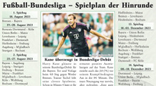 Harry Kane glänzte in seinem Bundesliga-Debut für die Bayern. Foto: epa-efe/Friedemann Vogel