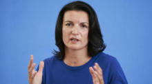 Die Sprecherin für Innenpolitik der Grünen, Irene Mihalic. Foto: epa/Henning Schacht
