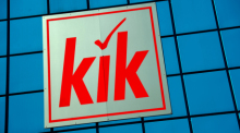 Eine «Kik»Niederlassung in Radeberg (Sachsen), aufgenommen im März 2017. Die drei Buchstaben «Kik» stehen für «Kunde ist König». Foto: Arno Burgi/dpa