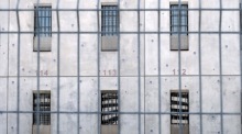Blick auf das Gefängnis in Tartu während einer Medientour. Estland stellt Schweden bis zu 600 Haftplätze zur Entlastung des überfüllten Strafvollzugs. Foto: epa/Valda Kalnina