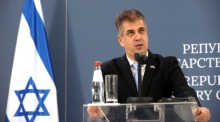 Der israelische Außenminister Eli Cohens. Foto: epa/Andrej Cukic