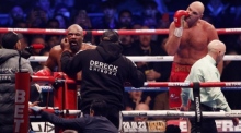 Schweres Boxen - Tyson Fury gegen Derek Chisora. Foto: epa/Tolga Akmen