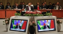 BRICS Gipfel in Südafrika. Foto: epa/Gianluigi Guercia