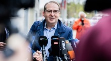 Der Vorsitzende der CSU-Landesgruppe im Deutschen Bundestag Alexander Dobrindt. Foto: epa/Christoph Soeder