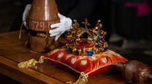 Ausstellung „Böhmische Kronjuwelen“ auf der Prager Burg. Foto: epa/Martin Divisek