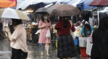 Auch in Bangkok und dem Umland sind am Nachmittag und Abend Gewitter vorhergesagt. Foto: epa/Narong Sangnak