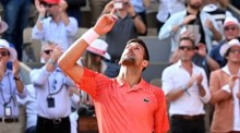 Der Serbe Novak Djokovic. Foto: epa/Caroline Blumberg