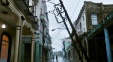 Auswirkungen des Hurrikans Ian in Kuba. Foto: epa/Yander Zamora