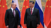 Russischer Präsident Wladimir Putin (L) und chinesischer Präsident Xi Jinping (R). Archivfoto: Foto: epa/Alexei Druzhinin/kremlin/spu
