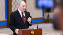 Der russische Präsident Wladimir Putin. Foto: Uncredited/Russian Presidential Press Service/dpa