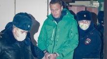Der russische Oppositionsführer Alexej Nawalny stirbt im Gefängnis. Foto: epa/Sergei Ilnitsky
