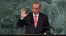Der türkische Präsident Recep Tayyip Erdogan. Foto: epa/Justin Lane