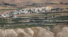 Ein allgemeiner Überblick über das Jordantal im besetzten Westjordanland (West Bank). Foto: epa/Abed Al Hashlamoun