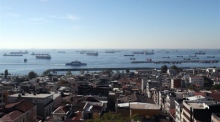 Das Bosporus in Istanbul. Foto: epa/Erdem Sahin