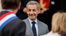 Ehemaliger französischer Präsident Nicolas Sarkozy. Foto: epa/Ludovic Marin