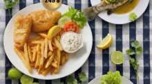 Frisch zubereitete Fischgerichte stehen beim Fisch-Freitag im Beergarden Bramburi jeden Freitag auf der Speisekarte. Foto: Beergarden Bramburi