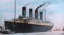 Die Titanic galt als "unsinkbar", doch der Zusammenstoß mit einem Eisberg in der Nacht zum 15. April 1912 besiegelte ihr Schicksal. Foto: picture alliance/Carl Simon
