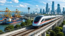 Die Wirtschaft fordert eine zügige Umsetzung der Infrastrukturprojekte im Eastern Economic Corridor, um die internationale Wettbewerbsfähigkeit Thailands zu stärken. Bild: KI generiert
