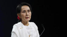 Die Militärjunta hat die gestürzte Regierungschefin Aung San Suu Kyi zu einer weiteren sechsjährigen Haftstrafe verurteilt. Foto: epa/Luong Thai Linh