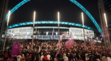EM, Italien - England, Finalrunde, Finale im Wembley-Stadion. Foto: Zac Goodwin/Pa Wire/dpa