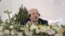 Weißrusslands Präsident Alexander Lukaschenko. Foto: epa/Aaron Ufumeli