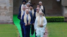 Der G20-Gipfel 2023 in Neu-Delhi. Foto: epa/India Press Information Bureau
