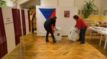 Kommunalwahlen in der Tschechischen Republik. Foto: epa/Filip Singer