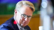 Hans Leijtens, Exekutivdirektor der Europäischen Grenz- und Küstenwache (FRONTEX). Archivfoto: epa/OLIVIER HOSLET