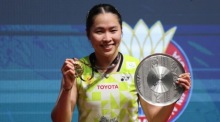Ratchanok Intanon gewann bei den Malaysia Masters 2026 in Kuala Lumpur zum dritten Mal den Titel im Frauen-Einzel. Foto: epa/Fazry Ismail