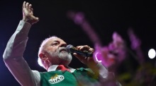 Brasiliens Präsident Luiz Inácio Lula da Silva spricht bei der 14. Nationalen Konferenz für Sozialhilfe in Brasília. Foto: epa/Andre Borges