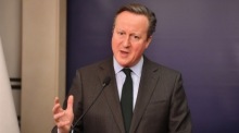 Britischer Staatssekretär für auswärtige Angelegenheiten, Commonwealth und Entwicklung David Cameron. Foto: epa/Piotr Nowak Poand Out