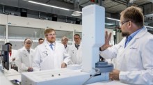 Niederländischer König eröffnet ChemTech Center der OPCW. Foto: epa/Sem Van Der Wal / Pool