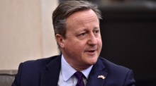 Britischer Staatssekretär für auswärtige Angelegenheiten, Commonwealth und Entwicklung David Cameron. Foto: epa/Wael Hamzeh
