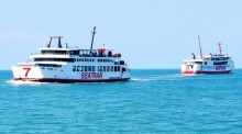 Die Seatran-Autofähren verbinden das Festland der Provinz Surat Thani mit den Inseln Koh Samui und Koh Phangan im Golf von Thailand. Bild: Seatran Ferry
