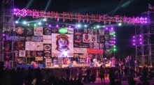 Auf der großen Hauptbühne treten traditionell Rockmusiker aus Thailand und der ganzen Welt auf. Das genaue Lineup wird zu einem späteren Zeitpunkt bekanntgegeben. Foto: Jahner