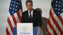 Treffen der G7-Außenminister in Capri. Foto: epa/Ciro Fusco