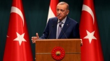 Der Türkische Präsident Recep Tayyip Erdogan. Foto: epa/Necati Savas