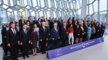 Der Gipfel der Staats- und Regierungschefs des Europarates. Foto: epa/Anton Brink Hansen