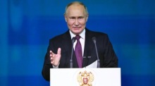 Russischer Präsident Wladimir Putin in Moskau. Foto: epa/Sergey Guneev/sputnik/kremlin Pool Mandatory