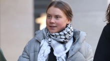 Greta Thunberg, schwedische Umweltaktivistin, in London. Foto: epa/Neil Hall