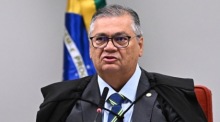 Richter Flávio Dino nimmt an der Wiederaufnahme des Prozesses zum Mord an Stadträtin Marielle Franco am Obersten Gericht in Brasília teil. Foto: Andre Borges/epa