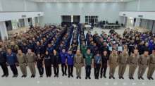 188 Polizeibeamte und Verwaltungsmitarbeiter beteiligten sich an einer groß angelegten Aktion gegen mutmaßlich illegale Nominee-Unternehmen in Chiang Mai. Bild: Chiang Mai Police