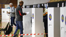 Parlamentswahl in Pristina. Archivfoto: epa/GEORGI LICOVSKI