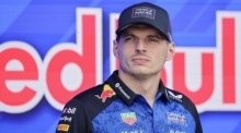 Der niederländische Formel-1-Fahrer Max Verstappen von Red Bull. Foto: EPA-EFE/Joel Carrett