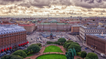 Stadtbild und Rathaus von St. Petersburg. Foto: Pixabay/Peter H