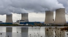 Atomkraftwerk Cattenom nahe Thionville im Nordosten Frankreichs. Die Anlage zählt zu den größten Kernkraftwerken des Landes. Foto: EPA/Julien Warnand