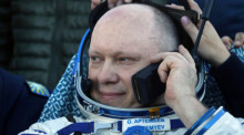 Roskosmos-Kosmonaut Oleg Artemjew. Foto: epa/Maxim Shipenkov/pool