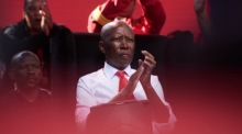 Julius Malema, Vorsitzender der Economic Freedom Fighters (EFF). Foto: epa/Str